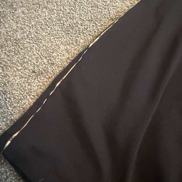 Burberry Golf Black Plaid Accent Skort Sz L - Picture 4 of 7